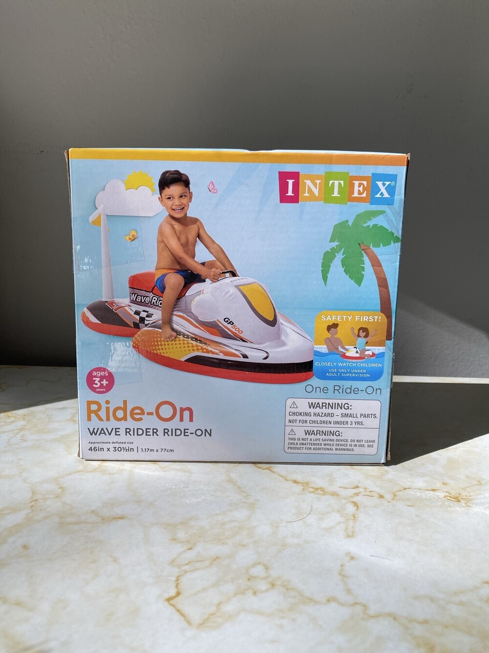 New Intex Wave Rider Ride-On Inflatable Pool Float New in Box